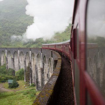 Pixabay Schotland Train Hausboot